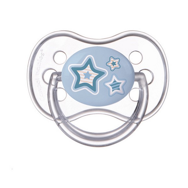 Продукт CANPOL Newborn Baby - Силиконова залъгалка със симетрична форма, 0-6м - 0 - BG Hlapeta
