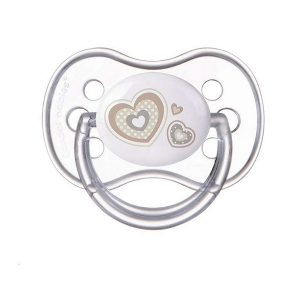 Продукт CANPOL Newborn Baby - Силиконова залъгалка със симетрична форма, 0-6м - 0 - BG Hlapeta