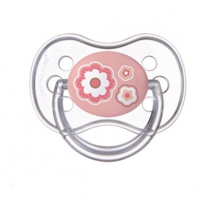 CANPOL Newborn Baby - Силиконова залъгалка със симетрична форма, 6-18м