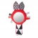 CANPOL SENSORY TOYS - Мека контрастна играчка със свирка и огледало 3