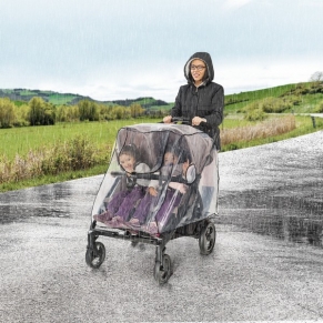 Reer RainCover Twin - Дъждобран за количка за близнаци