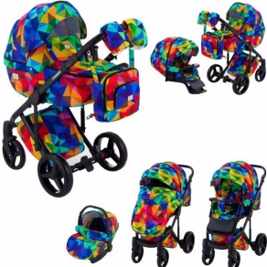 ADAMEX Cortina - Бебешка количка 3 в 1