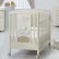 Italbaby BABY LOVE IVORY - Комплект Бебешка кошара, матрак и спaлен комплект с обиколник 1