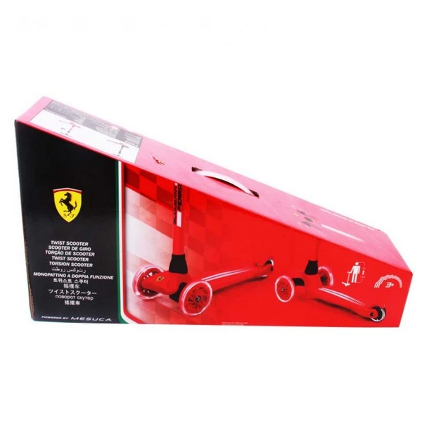 Продукт Mesuca Ferrari - Сгъваема тротинетка за деца с три колела - 0 - BG Hlapeta
