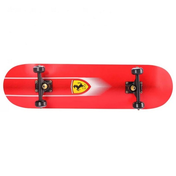 Продукт Mesuca Ferrari - Скейтборд за деца и възрастни със състезателен принт - 0 - BG Hlapeta