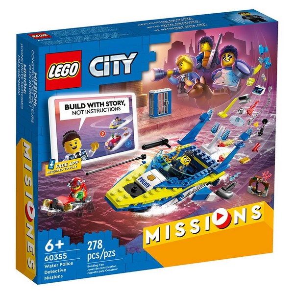 Продукт LEGO City Мисии на детективите от водната полиция - Конструктор - 0 - BG Hlapeta