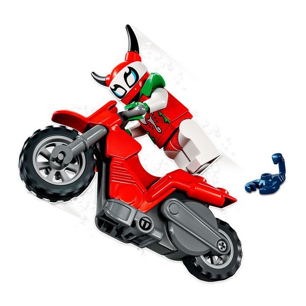 Продукт LEGO City Каскадьорски мотоциклет Смелият скорпион - Конструктор - 0 - BG Hlapeta