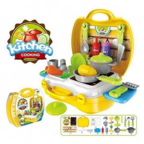 RTOYS -Детска кухня в куфарче, 26 аксесоара