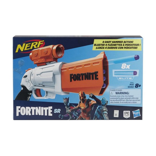 Продукт Nerf Fortnite SR Blaster - Детско оръжие - 0 - BG Hlapeta
