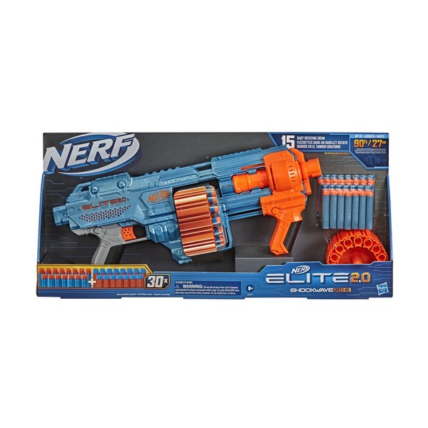 Продукт Nerf Elite 2.0 Shockwave RD-15 - Детско оръжие - 0 - BG Hlapeta