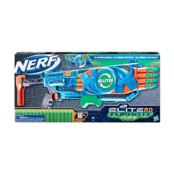 Продукт Nerf Elite 2.0 Flip 16 - Бластер - 0 - BG Hlapeta