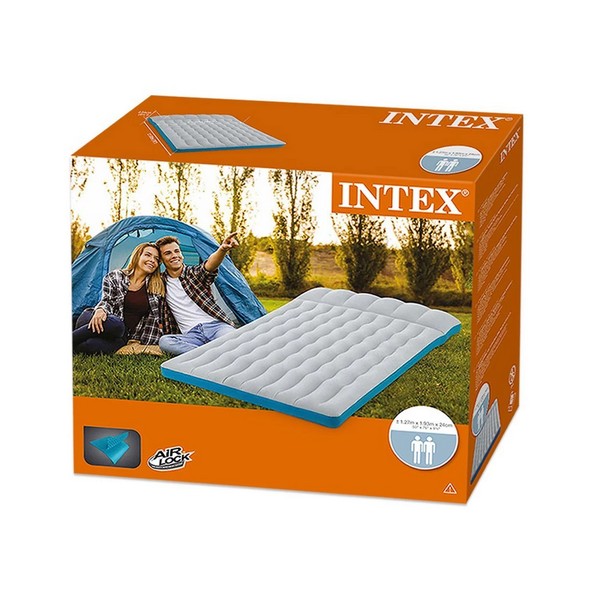 Продукт INTEX Camping - Надуваем матрак, 127 х 193 х 24 см. - 0 - BG Hlapeta