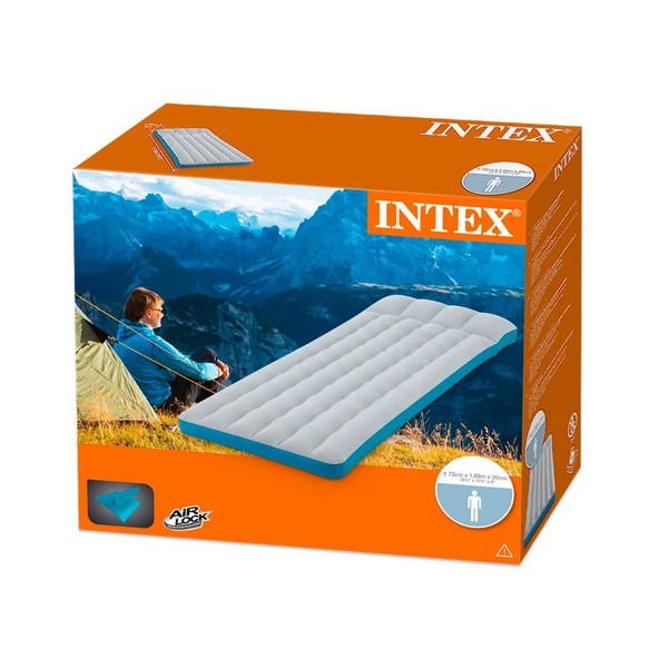 Продукт INTEX Camping - Надуваем дюшек за къмпинг, 72 х 189 х 20 см. - 0 - BG Hlapeta