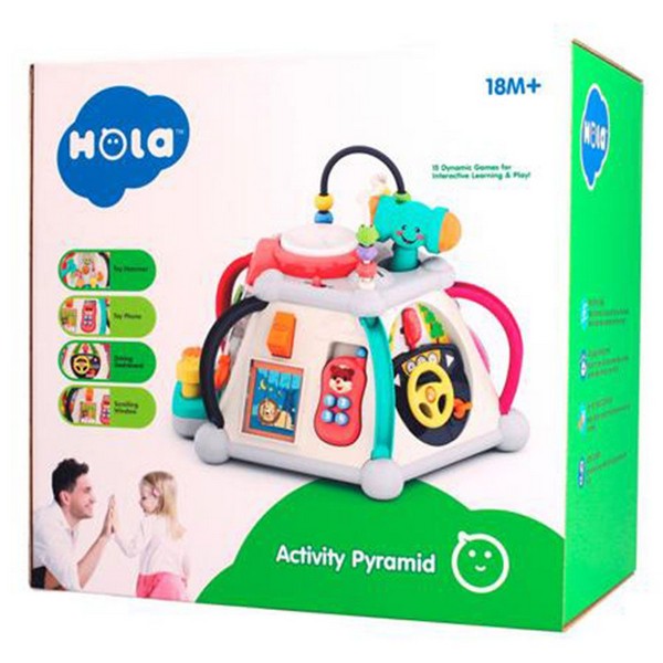Продукт HOLA - Щастлив детски свят - Бебешки интерактивен кът за игра - 0 - BG Hlapeta