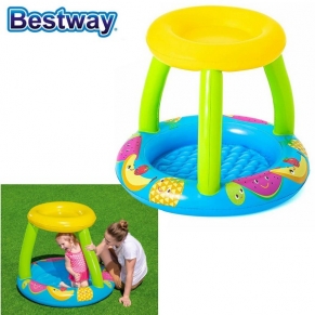 Bestway - Детски надуваем басейн 94х89х79см със сенник