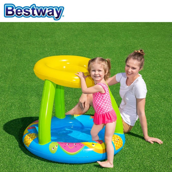 Продукт Bestway - Детски надуваем басейн 94х89х79см със сенник - 0 - BG Hlapeta