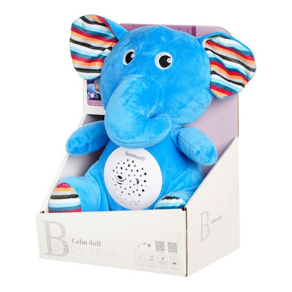 Продукт Got Toys - Успокояващо плюшено слонче с прожекционна нощна лампа - 0 - BG Hlapeta