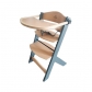 Продукт Cangaroo Nuttle - Дървен стол за хранене 2в1 - 15 - BG Hlapeta