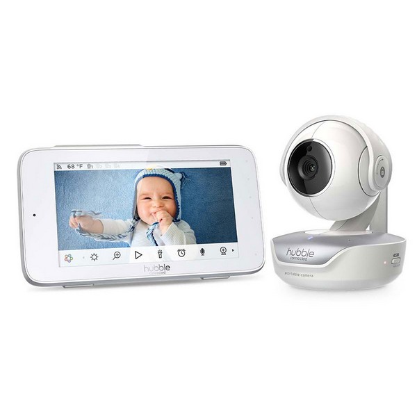 Продукт Hubble Connected Nursery Pal Deluxe Smart HD - Бебефон с камера със сензорен дисплей - 0 - BG Hlapeta