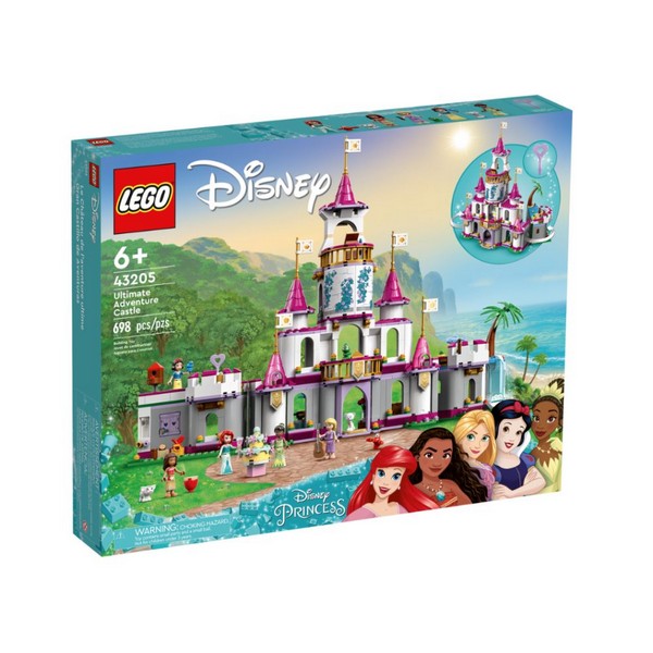 Продукт LEGO Disney Princess Ultimate Adventure Castle Замък за безкрайни приключения - Конструктор - 0 - BG Hlapeta