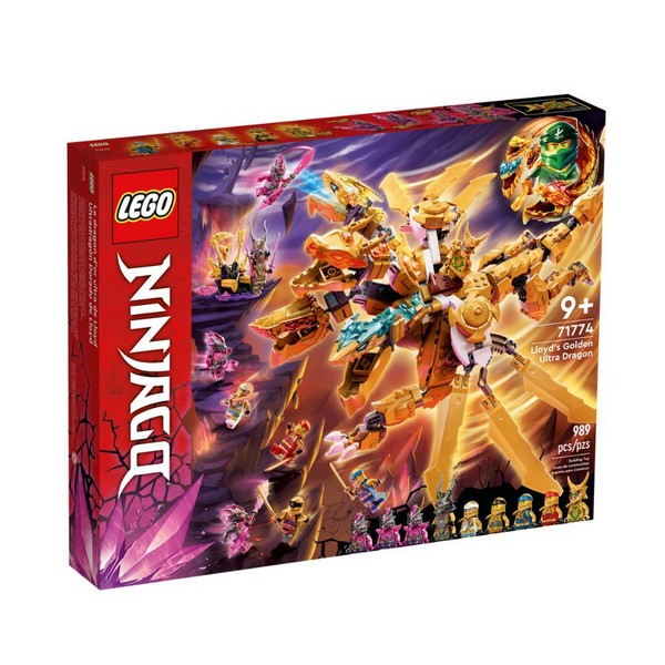 Продукт LEGO Ninjago Lloyd’s Golden Ultra Dragon Златният ултра дракон на Lloyd - Конструктор - 0 - BG Hlapeta