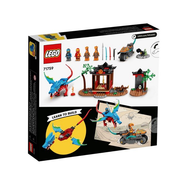 Продукт LEGO Ninjago Ninja Dragon Temple Драконовият храм на нинджите - Конструктор - 0 - BG Hlapeta
