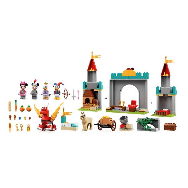 Продукт LEGO Disney Mickey and Friends Мики и приятели защитават замъка - Конструктор - 0 - BG Hlapeta