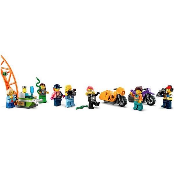 Продукт LEGO City Stunt show double loop Арена за каскади с два лупинга - Конструктор - 0 - BG Hlapeta