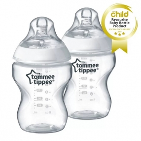 Tommee Tippee - Шише за хранене Easi-Vent 260ml 0m+ 2 бр./оп.