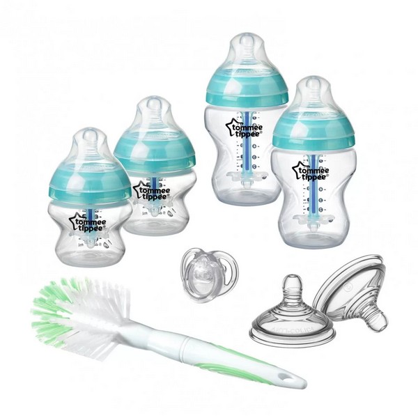 Продукт Tommee Tippee - Комплект за новородено Advanced Anti-Colic + четка за шишета - 0 - BG Hlapeta