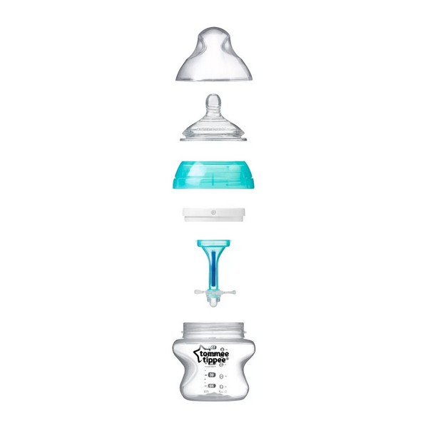 Продукт Tommee Tippee - Комплект за новородено Advanced Anti-Colic + четка за шишета - 0 - BG Hlapeta