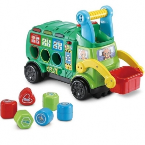 Vtech Интерактивен камион за рециклиране с английски език - Детска играчка