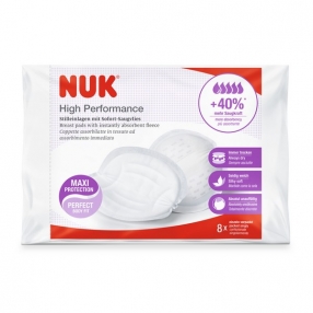 NUK Hihg performance - подплънки за кърмачка 8бр.