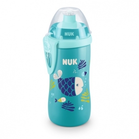 NUK Junior Cup Chameleon - Шише за сок 300мл, с клапа, 24 мес.+  