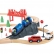 Tooky Toy - Дървено влакче с релси и спасителни коли 5