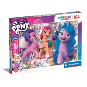 CLEMENTONI - Пъзел My Little Pony Jewels 104ч.