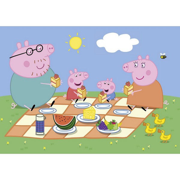 Продукт CLEMENTONI - Пъзел Peppa Pig 2x60ч.  - 0 - BG Hlapeta