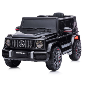 Акумулаторен джип Mercedes G63 AMG, 12V с меки гуми и отварящи се врати и амортисьори