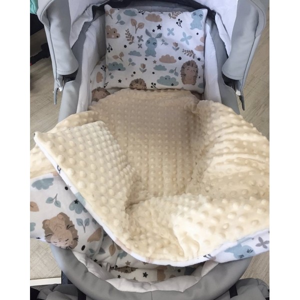 Продукт Galix Baby Dreams 3ч - Зимен комплект за количка с прав чаршаф - 0 - BG Hlapeta