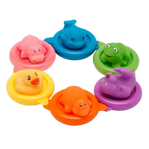 Продукт Vital Baby - Играчки за баня цветни животни - 0 - BG Hlapeta