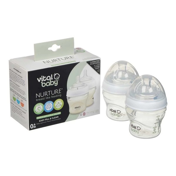 Продукт Vital Baby - Шишета за хранене Anti-Colic 150 мл. 0+ - 0 - BG Hlapeta