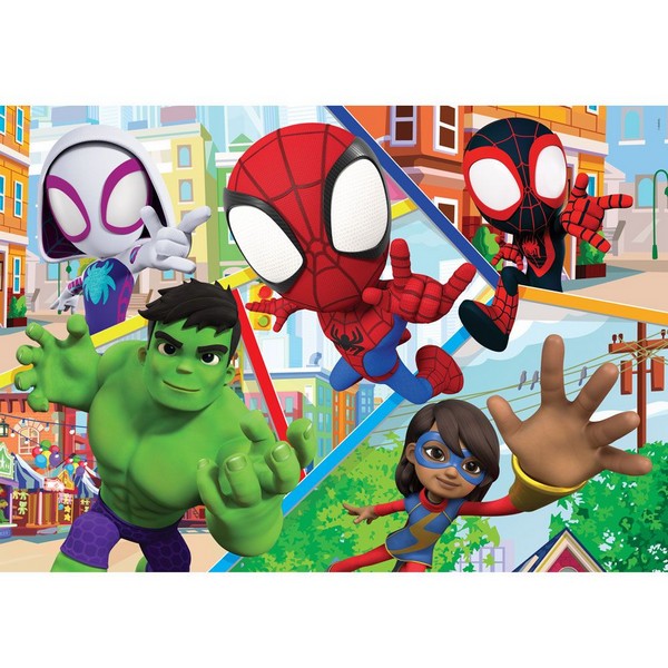Продукт CLEMENTONI - Пъзел килим Spidey and His Amazing Friends 40ч.  - 0 - BG Hlapeta