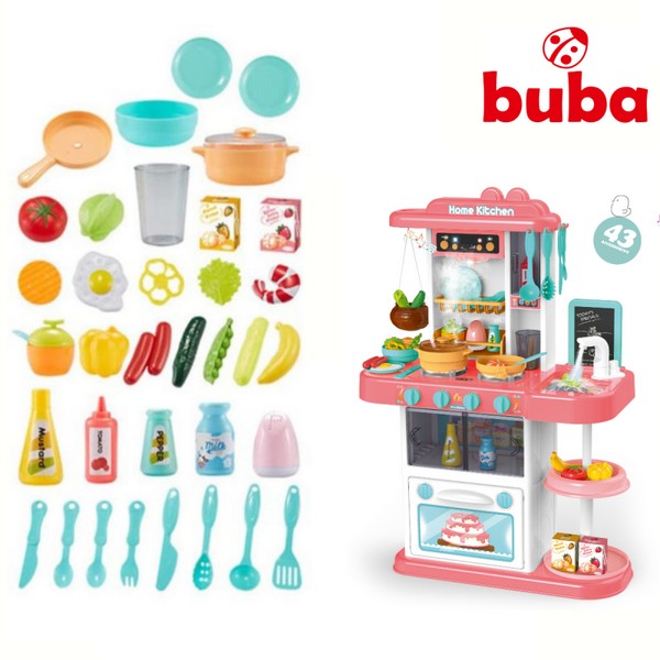 Продукт Buba Home Kitchen - Детска кухня с 43 части - 0 - BG Hlapeta