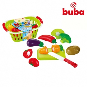Buba Shopping - Детски комплект кошница с плодове
