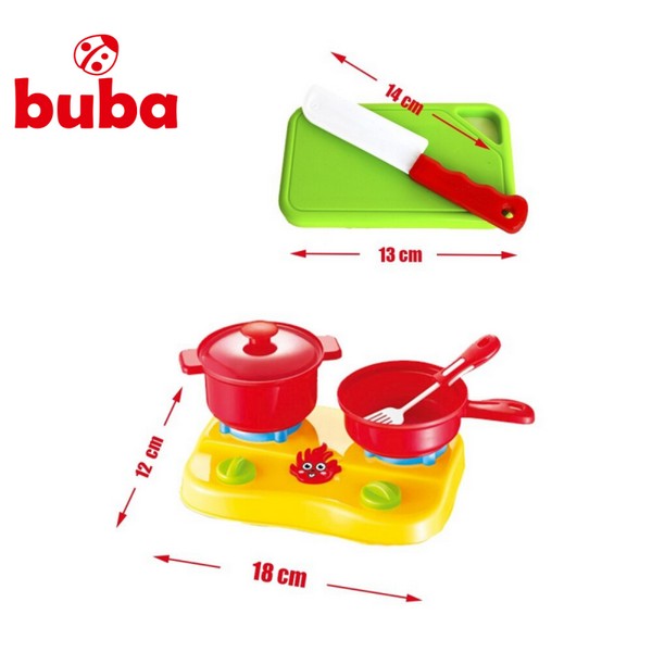 Продукт Buba Shopping - Детски комплект кошница с плодове - 0 - BG Hlapeta