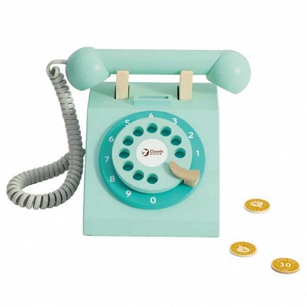 Продукт Classic world телефон с шайба - Дървена играчка - 0 - BG Hlapeta