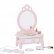 Classic world - Дървена розова тоалетка за деца, розова 2