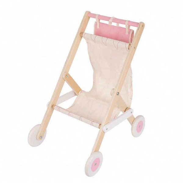 Продукт Classic world - Детска дървена количка за кукли - 0 - BG Hlapeta
