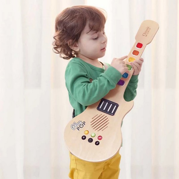 Продукт Classic world - Светеща електрическа китара за деца - 0 - BG Hlapeta