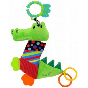 Baby Mix Кроко - Вибрираща плюшена играчка